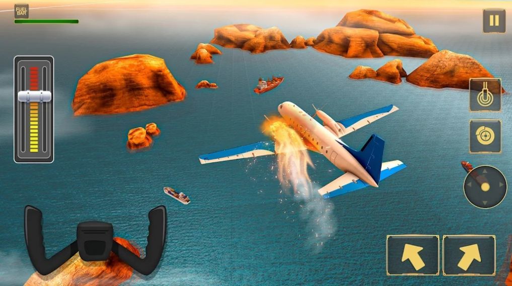 飞机冲击坠毁模拟器安卓版图1