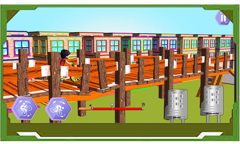 学校道路自行车中文版图2