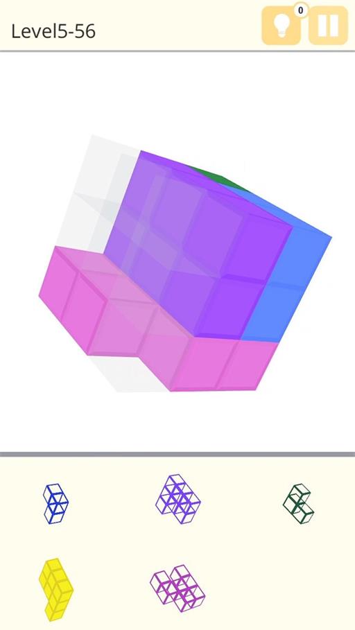 旋转立方体解锁版图1
